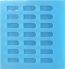 國(guó)產(chǎn)21孔硅膠包埋板